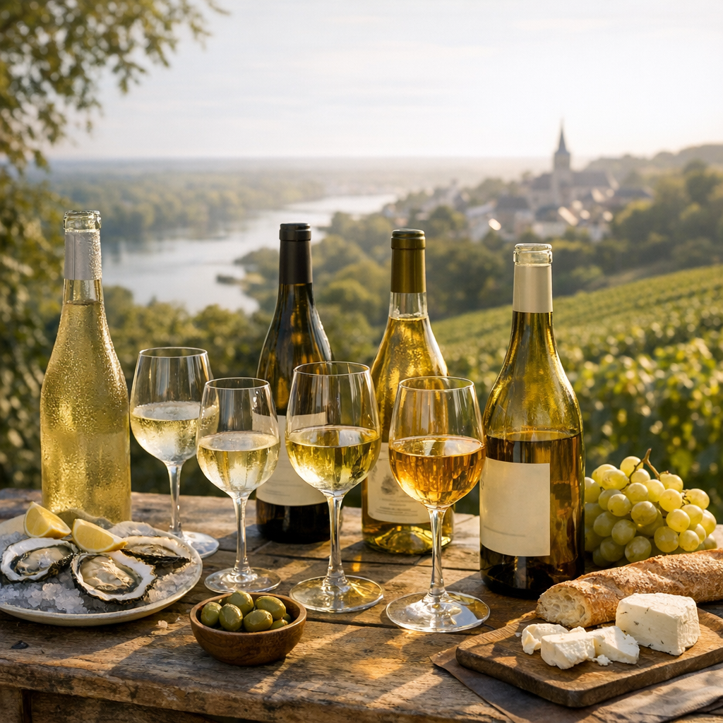 Les grands profils de vin blanc de Loire, du Muscadet tendu au chenin ample