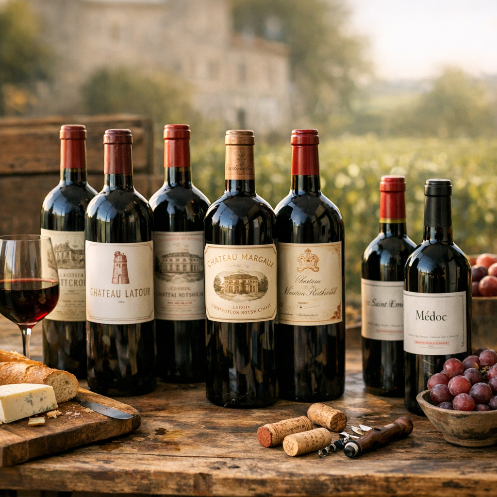 Quels sont les vins rouges de Bordeaux les plus connus ? Les grands noms, mais aussi leurs portes d’entrée