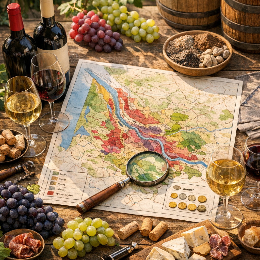 La carte utile de Bordeaux : zones, sols, cépages, styles et budget