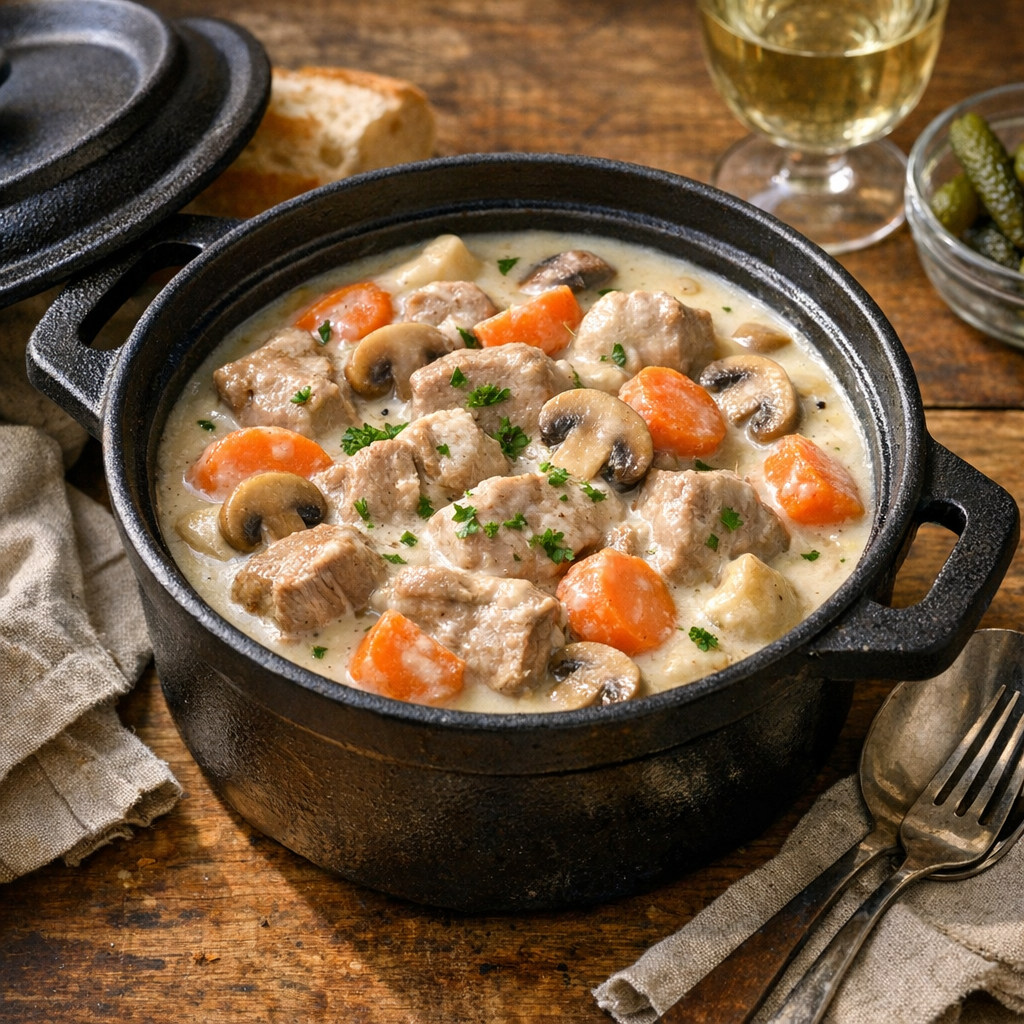Réussir une vraie Blanquette de veau sans faire tourner la sauce
